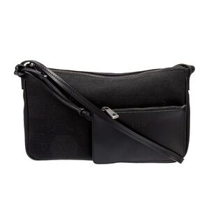 BALLY Black Crossbody Bag Sleek Minimalist Design